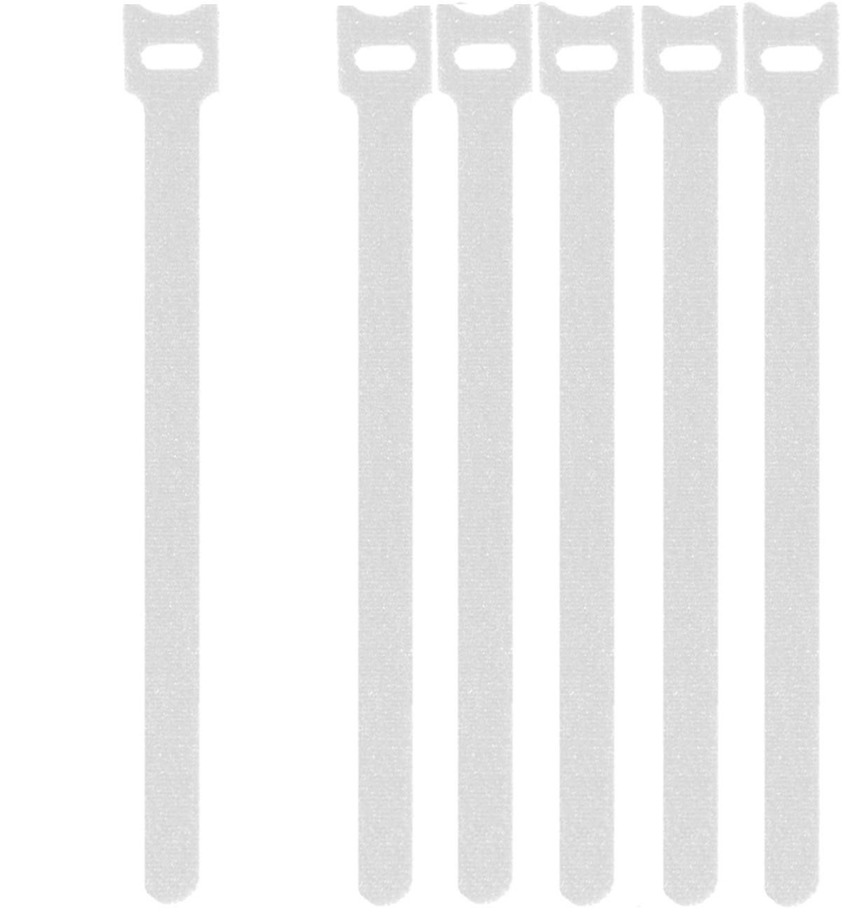 Hook& Lopp White Nylon Cable Ties 12mmx180mm Pack of 100
