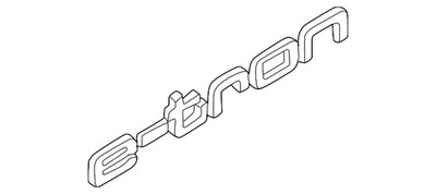 Genuine Audi Emblem 4KE-853-601-3Q7