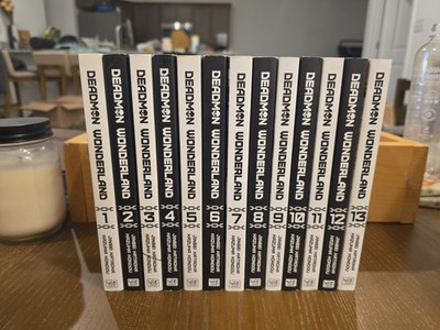 Deadman Wonderland Vol 1-13 Manga   English COMPLETE Action Jinsei Kayaoka