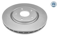 2X Meyle Bremsscheibe MEYLE-PD: Advanced Performance And Design. 215 521 0050/PD