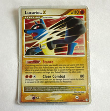 Pokemon TCG Lucario LV.X 122/123 Mysterious Treasures Holo Ultra Rare ENG on eBay