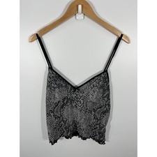 NoBo Y2K Dark Fairy Whimsigoth Womens Babydoll Top XL Grey Tie Dye Bow Witchy