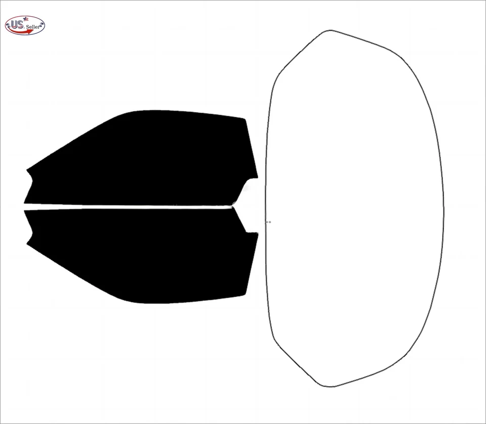 Kit de película de tinte de ventana de 2 capas precortada personalizada computarizada para Acura NSX 1991-2001 Foto 2 de 4