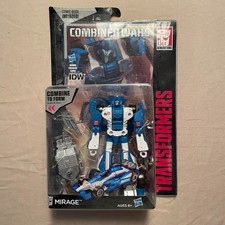 NIB Transformers Combiner Wars Mirage Figurine Toy Includes Comic Book