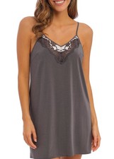 WACOAL FLORILEGE INKY FLOWER CHEMISE SLIP SIZE S / 10 BNWT