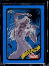 HL-P05 2025 Topps Chrome Marvel Dazzler Blue Refractor /299 #52