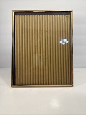 Vintage Gold Tone Metal 8  X 10  Picture Frame