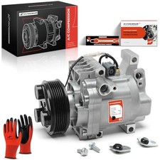 Air Conditioner AC Compressor with Clutch Compatible with Mazda CX7 2.3L 2007
