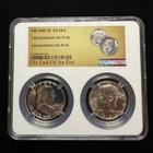 End of An Era 🔥 Proof Franklin and Kennedy Half Dollars , NGC PF68