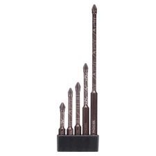 5pcs PH2 Phillips Screwdrivers Bit 1/4" Hex Shank 2-6" Magnetic Brown