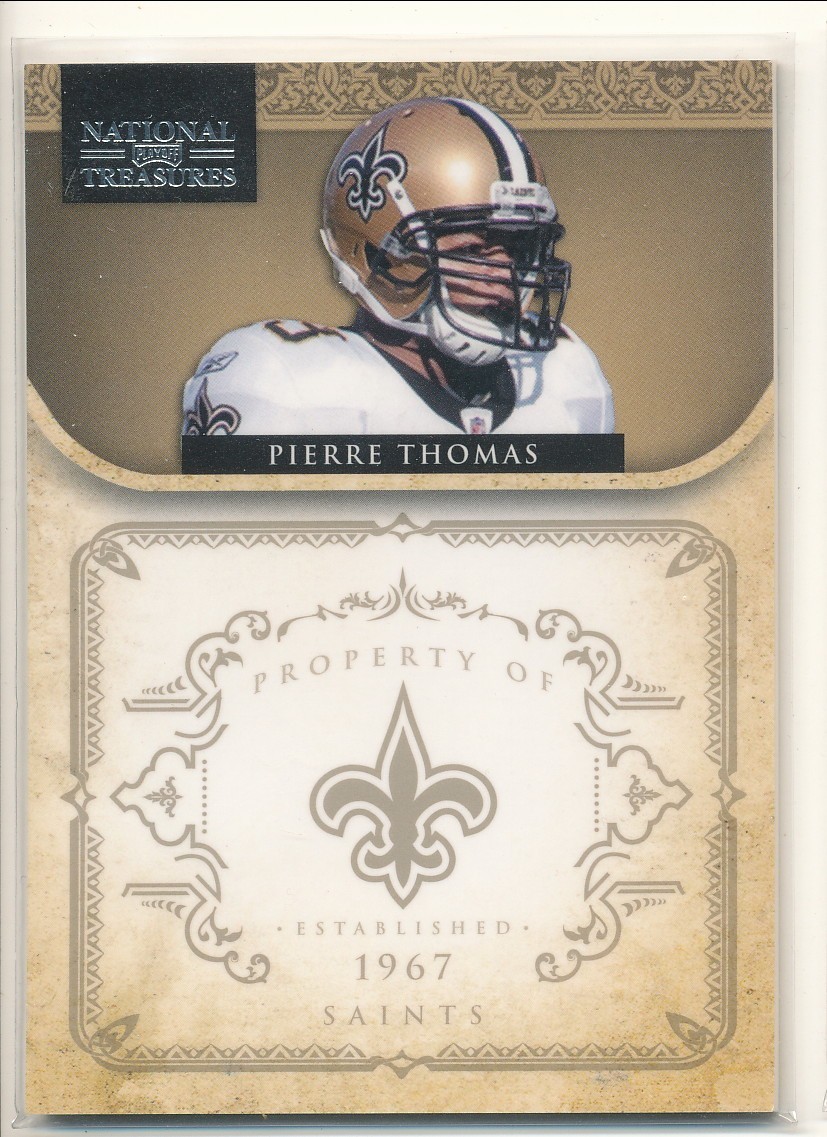 2011 Playoff National Treasures - Pierre Thomas #97 /99