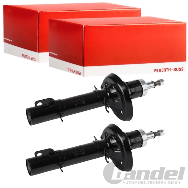 2X Herth+Buss Gasdruck StoßDÄMpfer Vorne Li+Re Passend FüR Audi A3 Seat Leon TOL-image