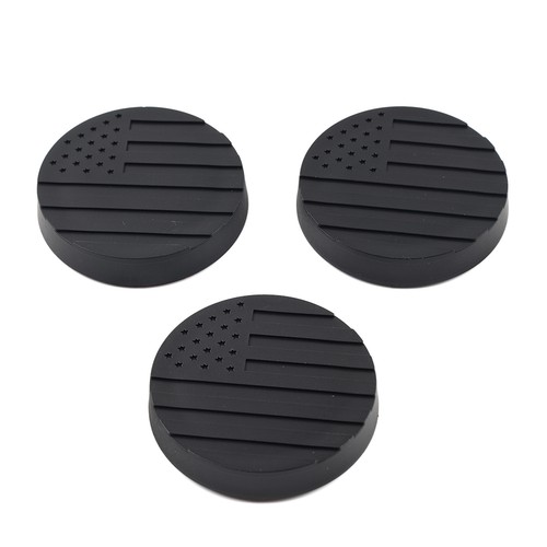 Lock Door Key Hole Socket Cover Trim For Jeep Wrangler TJ JK JL JT - Picture 5 of 12