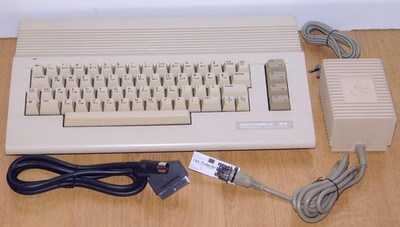 Commodore 64 C64C C64-II Computer geprüft + Netzteil C64 Protector + Scart-Kabel