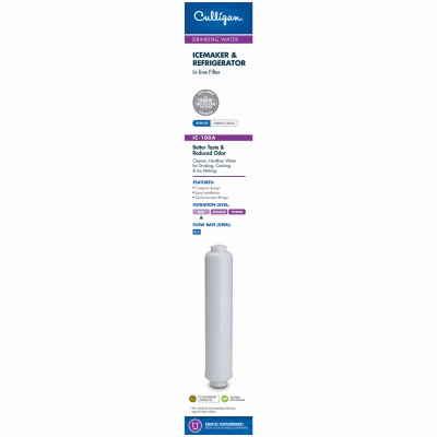 Inline Icemaker / Refrigerator Dispenser Drinking Water Filter -IC-100A