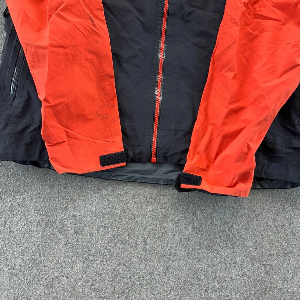 Flylow Quantom Pro Jacket Mens Large Black Orange Full Zip Ski Snowboard Gear - Image 2 of 4
