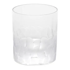 Moser Crystal Pebbles Double Old Fashion Clear