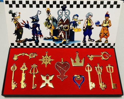Kingdom Hearts Keyblade Charm Set - Accessory - No Chain - New