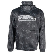 Skeeter Bass Boats  AFTCO REAPER CHARCOAL ACID CAMO  hoodie sweatshirt  large