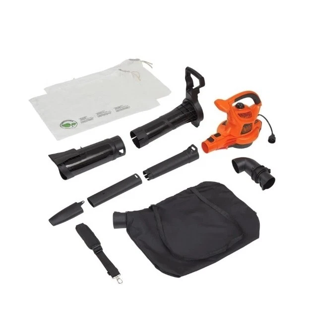 Ventilador a vácuo BV6000 3 em 1 lacrado preto e DECKER alto desempenho novo  - Imagem 3 de 4