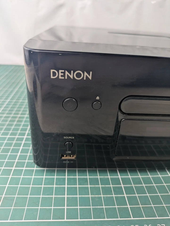 *DÉFECTUEUX* Denon CEOL RCD N8 Récepteur CD Réseau Radio Internet UNIQUEMENT - Photo 2/4