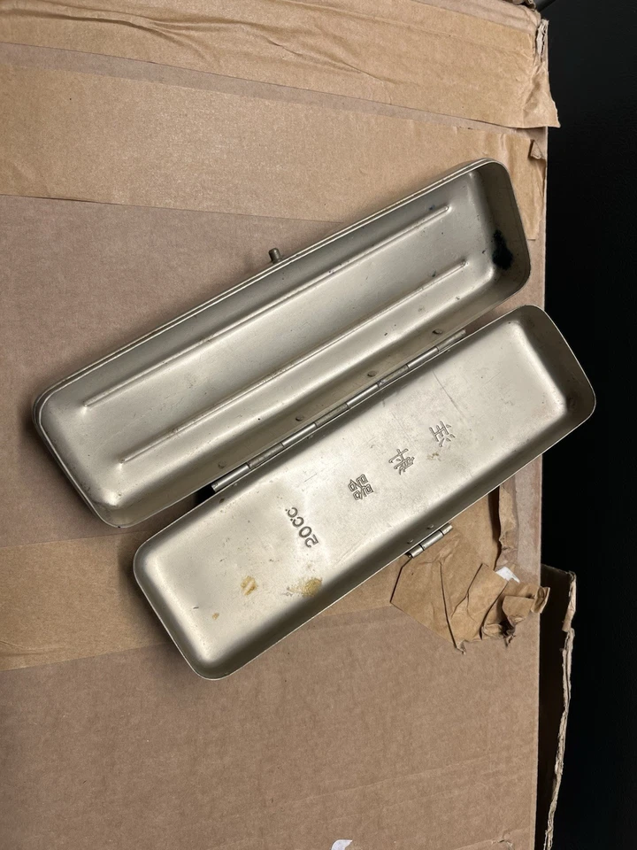 WW2 Japanese Medical Instrument Tin - Image 2 of 2