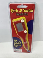 Etch a Sketch Game Pen Stylus Item # 12007 Hasbro Mini Travel Drawing Toy Retro