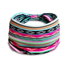 Boho Headbands for Women Fashion Wide Head Bands Floral Print Headwrap NWT