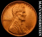1950-S Lincoln Wheat Cent - Choice Gem Brilliant Unc  No Reserve  #i5953