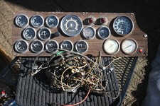 77 1977 Kenworth Kw Vintage Tractor Trailer Semi Truck Dash Gauge Cluster - K100