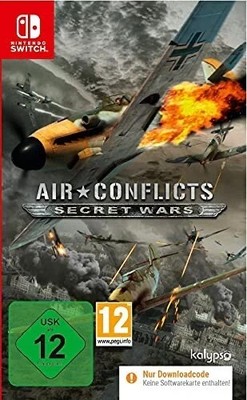 Air Conflicts: Secret Wars - Nintendo Switch - Code in a Box - NEU, OVP