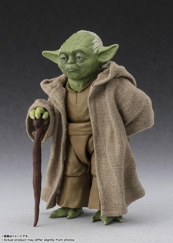 S.H.Figuarts Star Wars Episode 3 Yoda Classic Ver. Action Figure H 2.7 inch - Picture 6 of 12