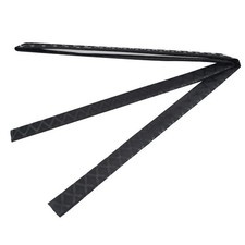 Tubo envoltorio termorretráctil negro de 1 metro para empuñaduras de varilla estable encogimiento rápido 45 mm