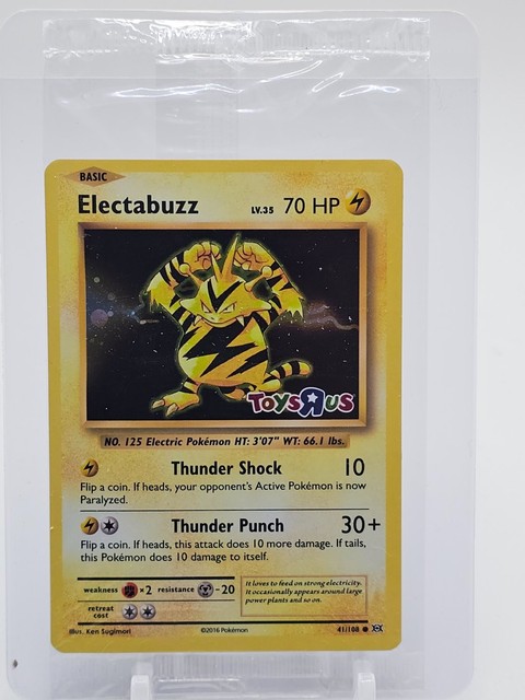 Electabuzz [Toys R Us] #41 (Evolutions (2016))