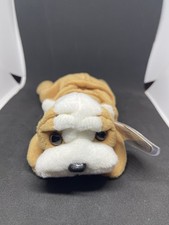 TY Beanie Baby Wrinkles The Bull Dog With Tags - Box 3