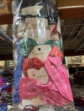 Fashion Satin Multicolor Bow Hair Accessories for Girls One Size