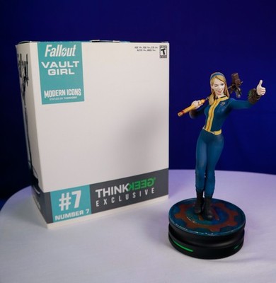 Fallout Modern Icons Vault Girl 9-Inch Statue #7 - ThinkGeek Exclusive