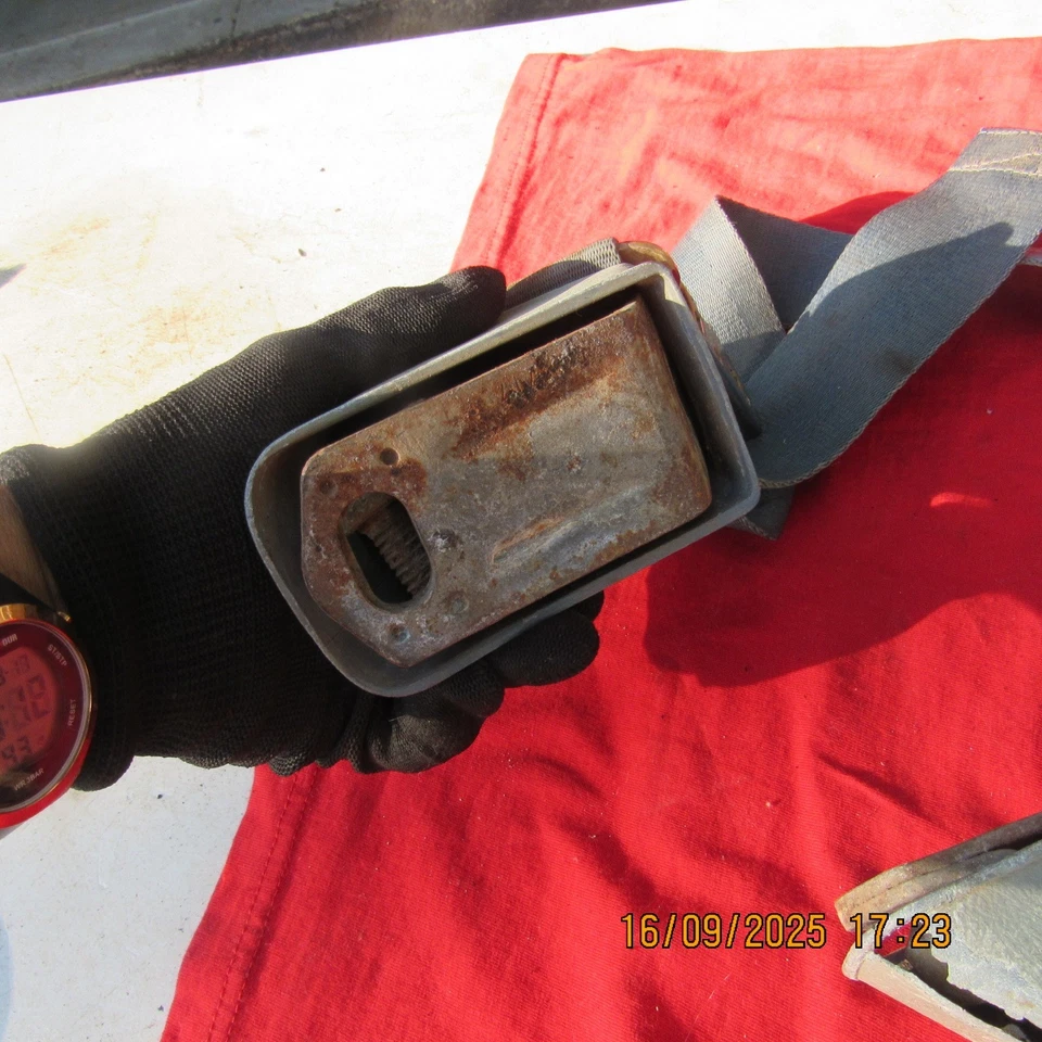 1967  pontiac gto tempest lemans seat belt retractors chevelle skylark 1965-1973 Foto 4 de 4