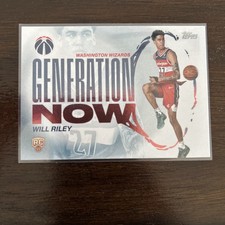 Washington Wizards - Will Riley - 25/26 Topps Flagship - Generation Now - #GN-21