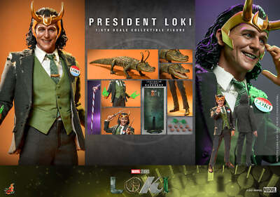 ホットトイズ TMS066 ロキ大統領 President Loki 1/6 New Hot Toys TMS066 LOKI 1/6 PRESIDENT LOKI Action Figure