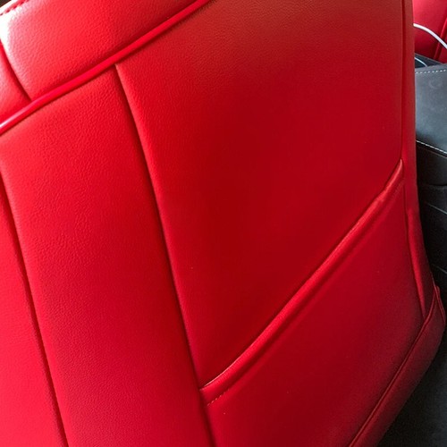 FOR 2016-2018 CHEVROLET 6TH CAMARO MOTOPTES CUSTOM CAR LEATHER COVERS 5 SEATS - Picture 9 of 42