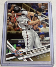 2017 Topps Update #US277- PAUL GOLDSCHMIDT Gold Parallel SP #'d/2017