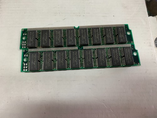 Kit RAM EDO 64 MB (2 x 32 MB) 72 pin PS/2 Simm 60ns DRAM 486/586/ Amiga - Photo 3/3