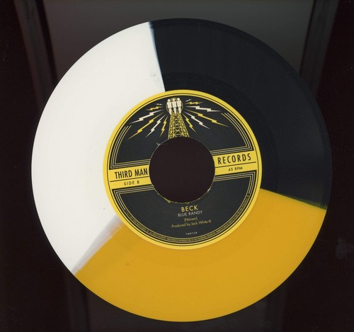 Beck - I Just Started Hating Some People Today on Third Man Tri-Color 7" - Picture 3 of 4