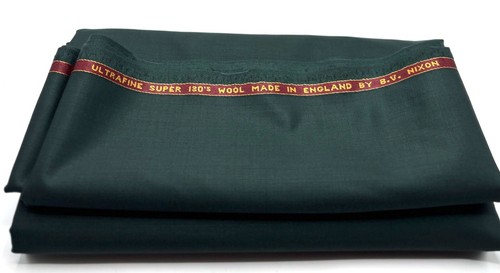 Green Super 130s Wool Fabric Suiting Jackets Thobes Dishdasha 3.50m x 1.50m - Picture 6 of 7