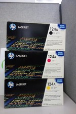 HP 124A Q6000A Q6002A Q6003A - Genuine - New Sealed EXPIRED