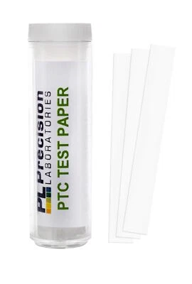 EISCO Phenylthiourea (PTC) Paper Strips - Genetic Taste Testing (Vial of 100)
