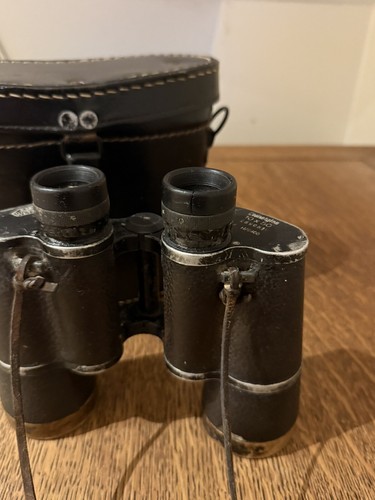 WW2 German Dienstglas 10x50 Leitz Binoculars With Original Case Stamped 1940 - Picture 3 of 18