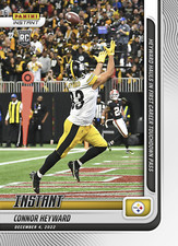 CONNOR HEYWARD HAULS IN 1st CAREER TOUCHDOWN PASS PANINI INSTANT ROOKIE CARD 128
