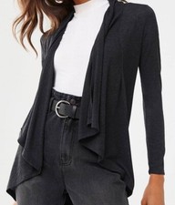 New Forever 21 Gray Knit Cardigan sz S M L